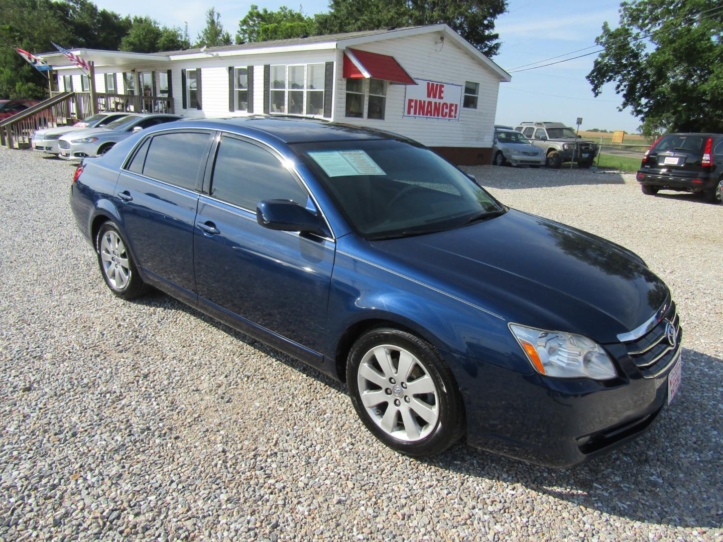 2007 Blue /Gray Toyota Avalon Limited (4T1BK36B97U) with an 3.5L V6 DOHC 24V engine, Automatic transmission, located at 15016 S Hwy 231, Midland City, AL, 36350, (334) 983-3001, 31.306210, -85.495277 - Photo#0